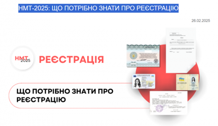 НМТ-2025: що потрібно знати про реєстрацію